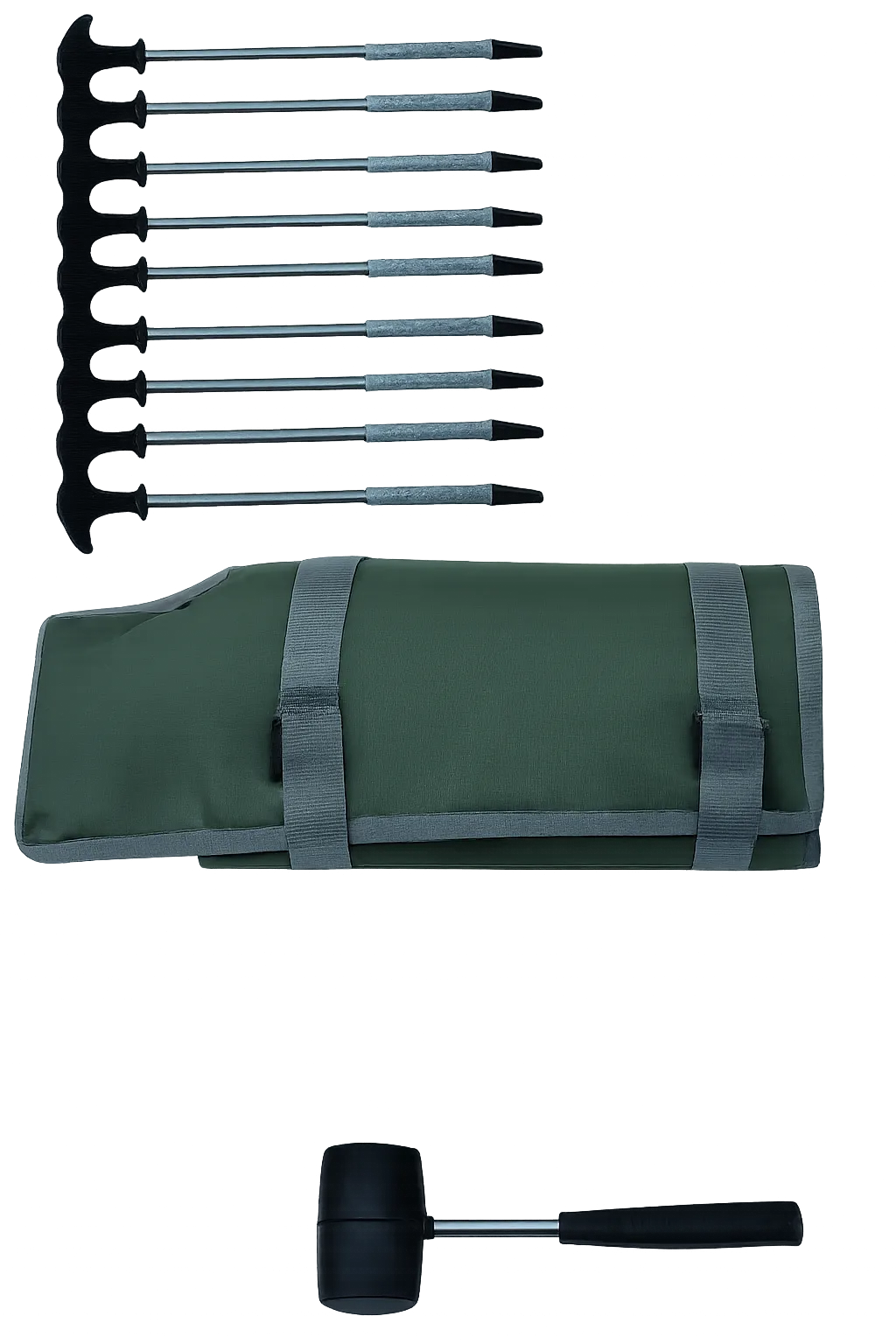 Rolled PEG Set 225 & Hammer